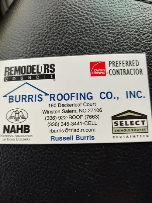 Burris Roofing Co Inc - Photo 1