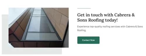 Cabrera & Sons Roofing