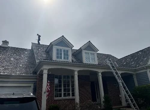 Cedar Roof Repair - Photo 2