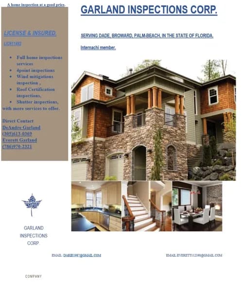 Garland Inspection Corp