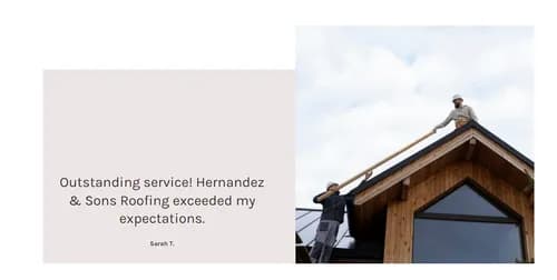Hernandez & Sons Roofing