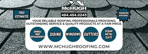 McHUGH ROOFING • SIDING