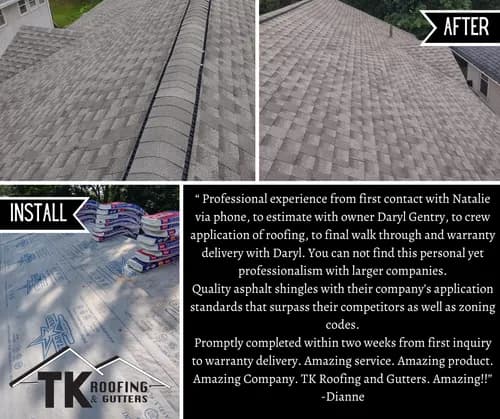 TK Roofing & Gutters - Photo 4