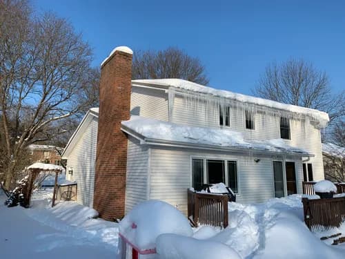 Buffalo Ice Dam Steaming and Roof Snow Removal - Photo 1