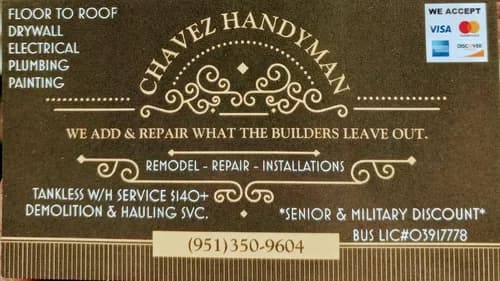 Chavez Construction handyman service