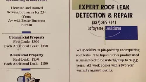 Expert Roof Leak Detection and Repair - Photo 1