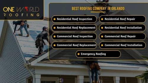 One World Roofing LLC: Roof Repair, Replacement, Installation, Flat, Metal, Emergency Roofing Contractors Orlando, Florida