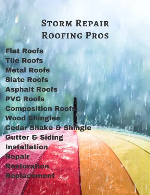 Storm Repair Roofing Pros